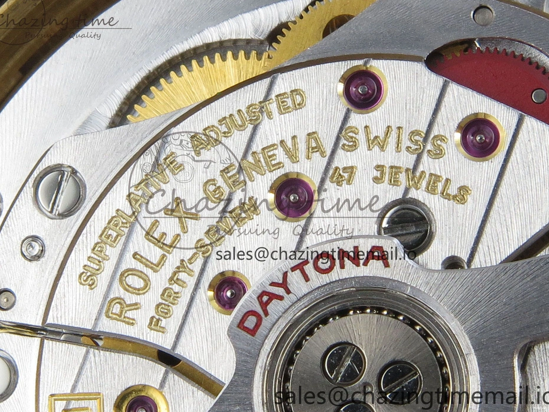 MiroTime 0524 Daytona 126518 VSF 1:1 Best Edition YG Black Dial on Oysterflex Strap VS4131 V2 (Weighted) Refined 329